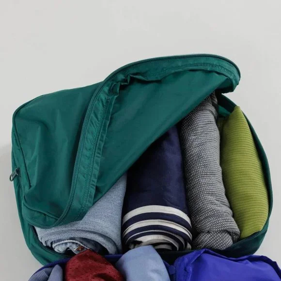NWOT Baggu Packing Cube Large - Malachite - Picture 4 of 6